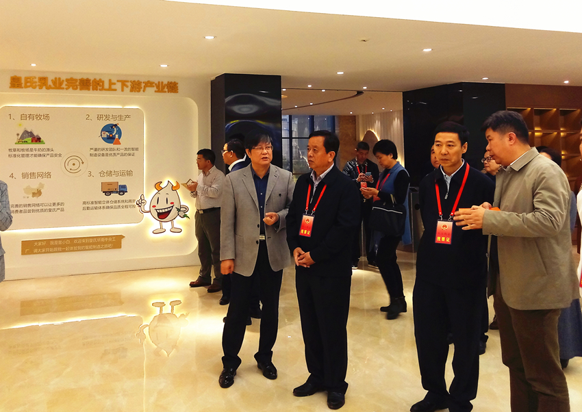 人大代表视察组到AG旗舰厅集团视察工作