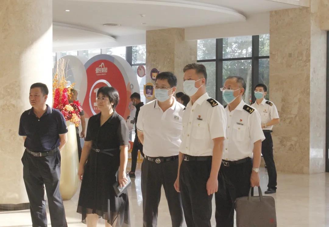 南宁海关莅临AG旗舰厅集团开展“服务奶水牛产业升级”主题党日活动