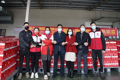 暖冬行动丨AG旗舰厅集团捐赠20万元营养物资与百色人民共渡疫情关！